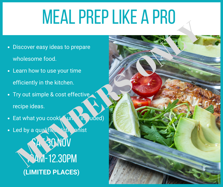 meal prep event