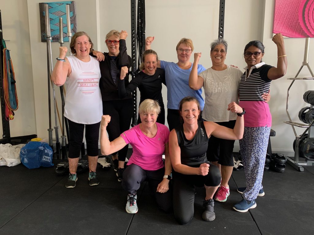 Group of Women Personal Fitness Training